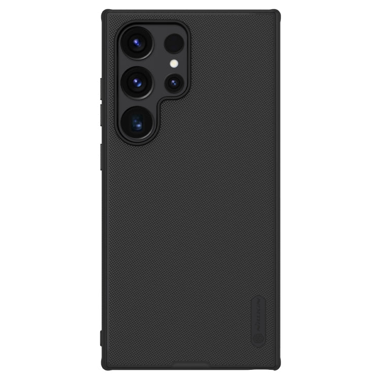 For Samsung Galaxy S24 Ultra 5G NILLKIN Frosted Shield Pro PC + TPU Phone Case(Black) - Galaxy S24+ 5G Cases by NILLKIN | Online Shopping UK | buy2fix