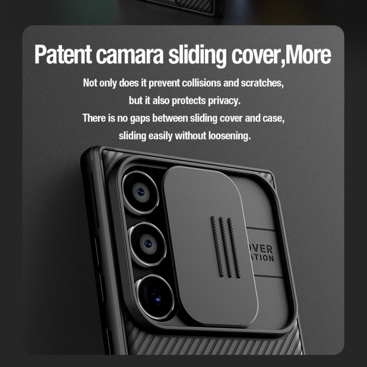 For Samsung Galaxy S24 Ultra 5G NILLKIN CamShield Pro Magnetic Magsafe Phone Case(Black) - Galaxy S24 Ultra 5G Cases by NILLKIN | Online Shopping UK | buy2fix