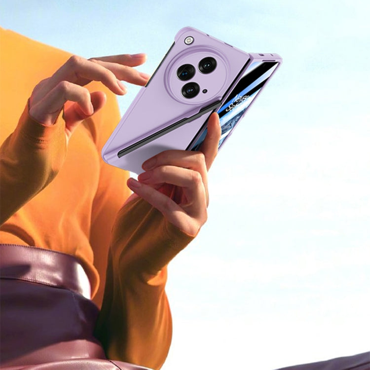 For OPPO Find N3 Integrated Skin Feel PC Phone Case with Pen / Pen Box(Black) by buy2fix