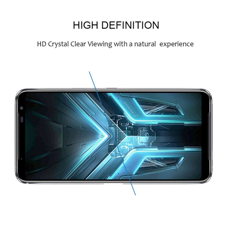 For Asus Rog Phone 3 Full Glue Full Screen Tempered Glass Film - ASUS Tempered Glass by buy2fix | Online Shopping UK | buy2fix