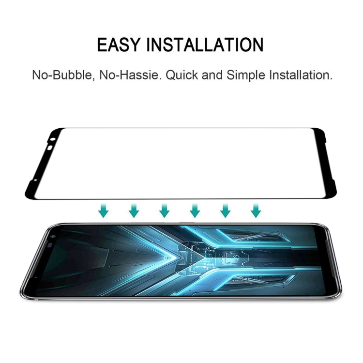 For Asus Rog Phone 3 Full Glue Full Screen Tempered Glass Film - ASUS Tempered Glass by buy2fix | Online Shopping UK | buy2fix
