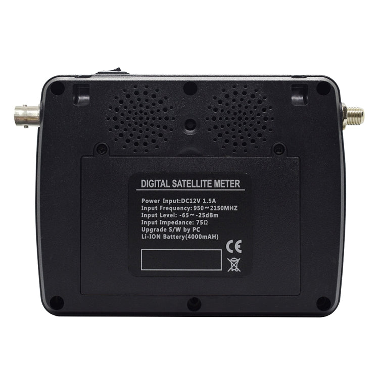 iBRAVEBOX V10 Finder Max+ 4.3 inch Display Digital Satellite Meter Signal Finder, Support DVB-S/S2/S2X AHD, Plug Type:AU Plug(Black) - Satellite Finder by buy2fix | Online Shopping UK | buy2fix