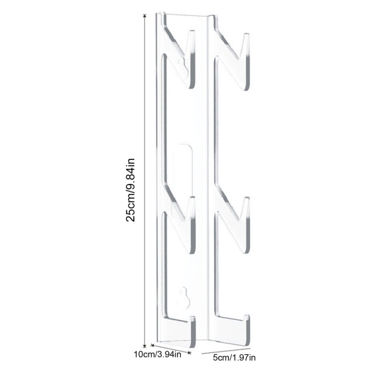 YX072-1 Acrylic Game Controller and Headphone Wall Mount - Holder by buy2fix | Online Shopping UK | buy2fix