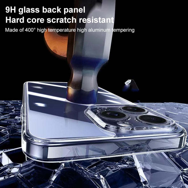 For iPhone 13 Pro Max Integrated Ultra-thin Crystal Glass Phone Case(Transparent) - iPhone 13 Pro Max Cases by buy2fix | Online Shopping UK | buy2fix