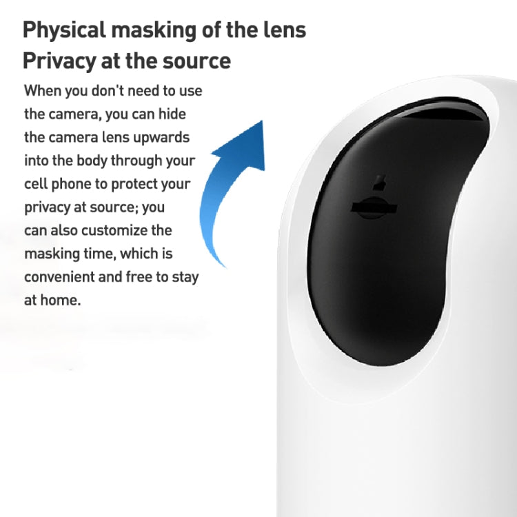 Original Xiaomi Smart Camera 3 Pro PTZ 360 Degree Panorama 350W Pixels Two-Way Voice Call, US Plug(White) - Wireless Camera by Xiaomi | Online Shopping UK | buy2fix