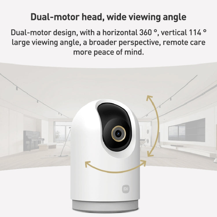 Original Xiaomi Smart Camera 3 Pro PTZ 360 Degree Panorama 350W Pixels Two-Way Voice Call, US Plug(White) - Wireless Camera by Xiaomi | Online Shopping UK | buy2fix