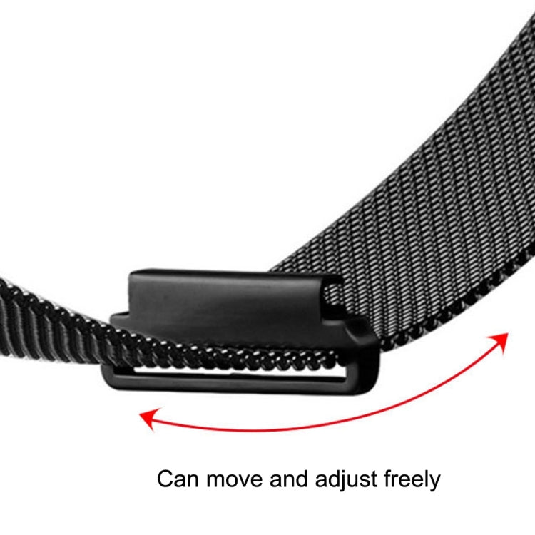 For Huami Amazfit GTS 20mm / Bip U Pro Milanese Magnetic Metal Watch Band(Silver) - Watch Bands by buy2fix | Online Shopping UK | buy2fix