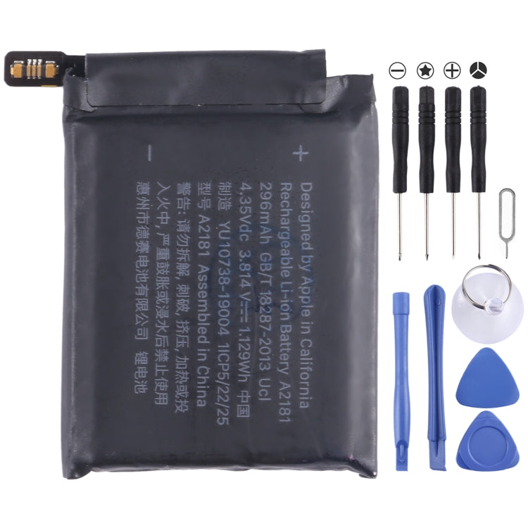 For Apple Watch SE 44mm A2181 2020 296mAh Li-ion Battery - For Watch by buy2fix | Online Shopping UK | buy2fix