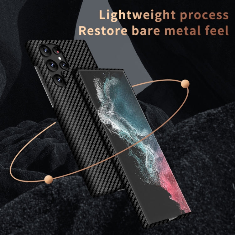 For Samsung Galaxy S24 5G Carbon Fiber Texture MagSafe Magnetic Phone Case(Green) - Galaxy S24 5G Cases by buy2fix | Online Shopping UK | buy2fix