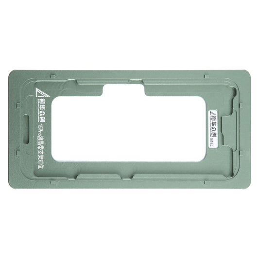 For iPhone 15 Pro LCD Screen With Frame Bezel Calibration Fixed Mold by buy2fix