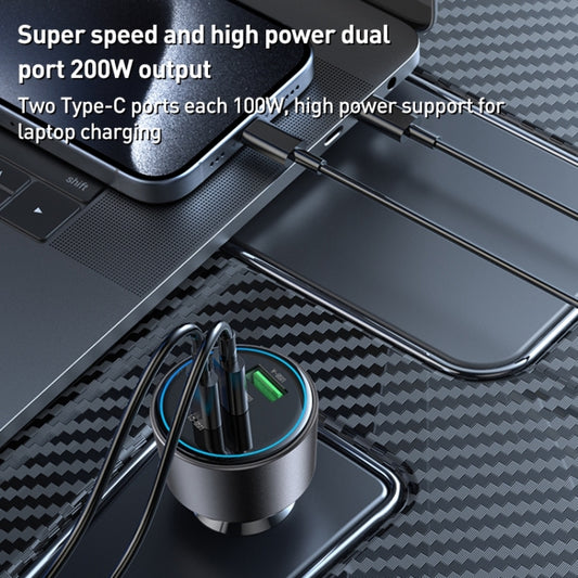 Yesido Y59 200W Car Phone Charger(Black) by Yesido