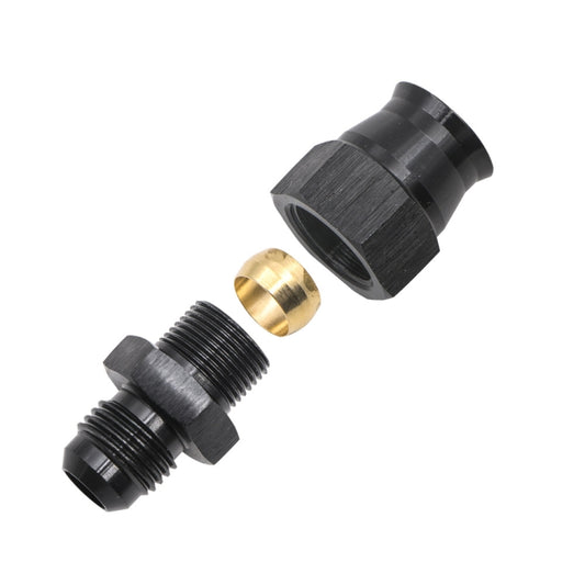 AN6-3/8 Car Fuel Adapter Connector Rotating Cannula Adapter by buy2fix