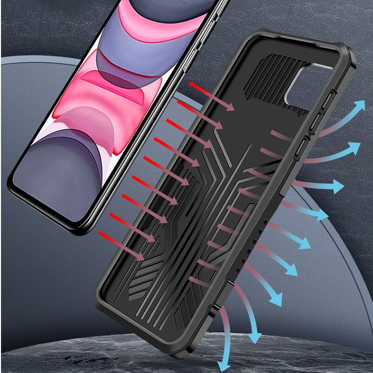 For iPhone 8 & 7 Machine Armor Warrior Shockproof PC + TPU Protective Case(Red) - More iPhone Cases by NILLKIN | Online Shopping UK | buy2fix
