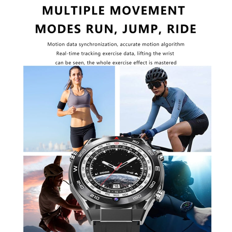1.53 inch Front Camera Smart Watch Support AI Voice / SIM Card, Specification:2GB+32GB(Tarnish) - Smart Watches by buy2fix | Online Shopping UK | buy2fix