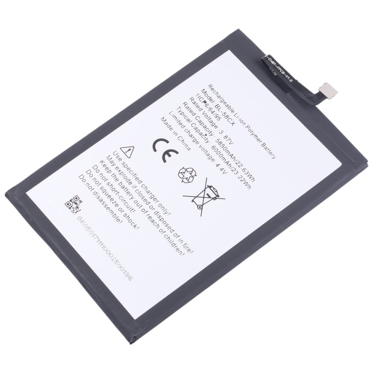 For Infinix Hot 10i X659 / X659B Battery Replacement BL-58CX 6000mAh - Others by buy2fix | Online Shopping UK | buy2fix