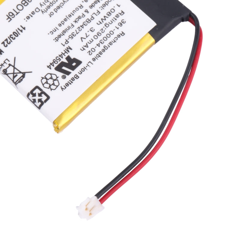 For Garmin Fenix 3/Fenix 3 HR Battery Replacement 361-00034-02 290mAh - For Watch by buy2fix | Online Shopping UK | buy2fix