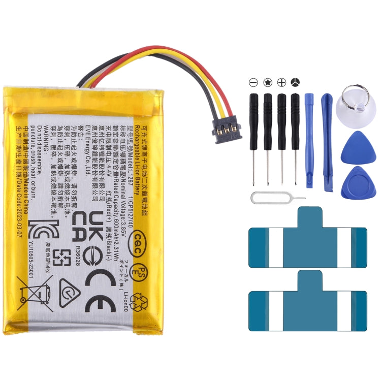 For EVE 472640GH Battery Replacement - For Watch by buy2fix | Online Shopping UK | buy2fix