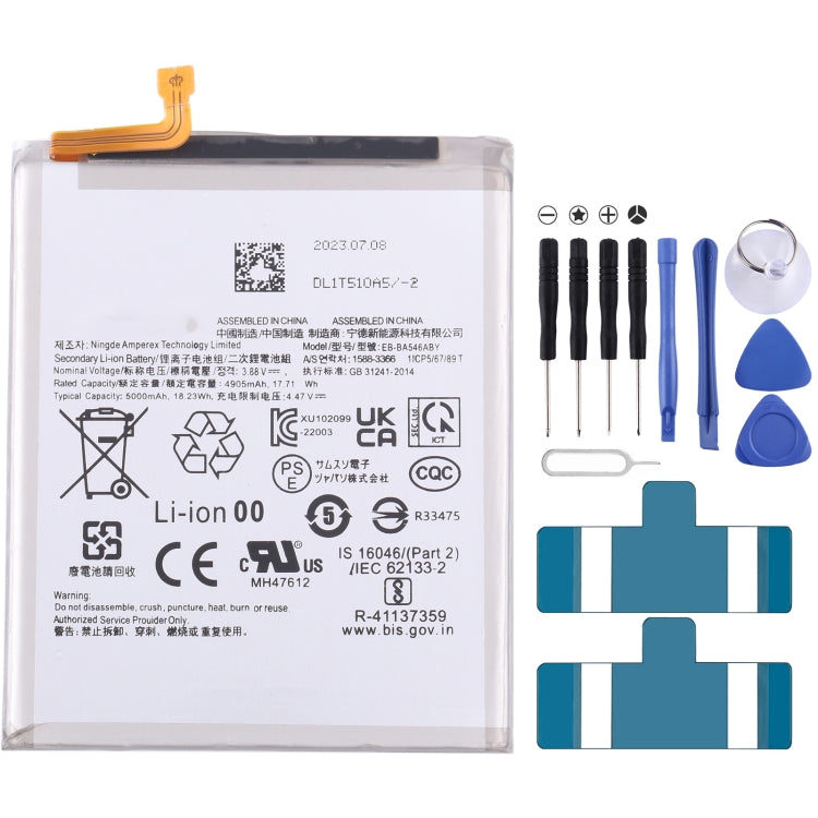 For Samsung Galaxy A54 5G A546/A34 5G Battery Replacement EB-BA546ABY 5000mAh - For Samsung by buy2fix | Online Shopping UK | buy2fix