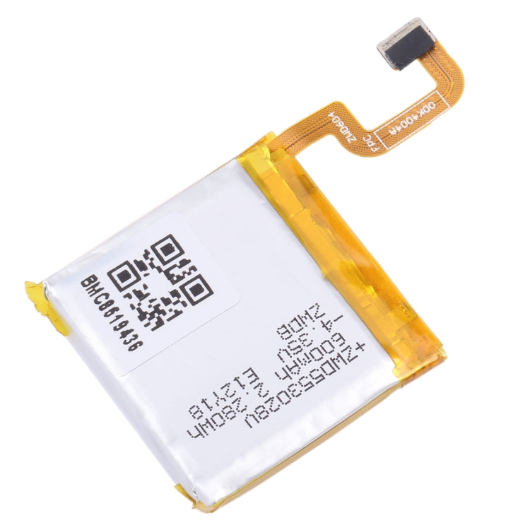 For Teemo G1 / SW17D Watch Battery Replacement ZWD553028V E12Y18 600mAh - For Watch by buy2fix | Online Shopping UK | buy2fix