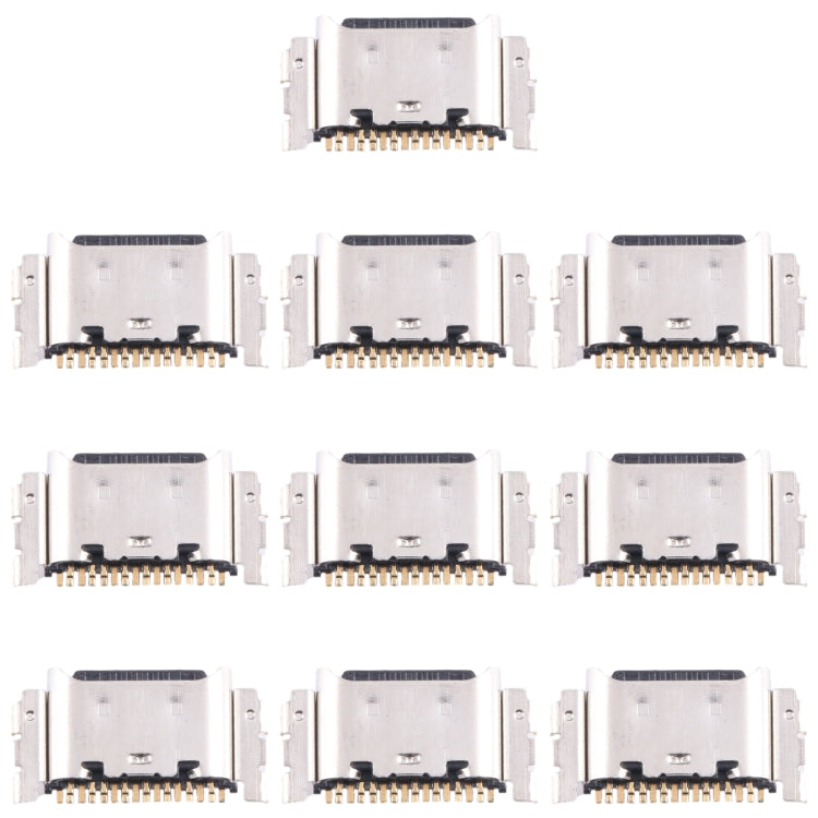 For Tecno Camon 19 Neo 10pcs Original Charging Port Connector - Single Tail Connector by buy2fix | Online Shopping UK | buy2fix
