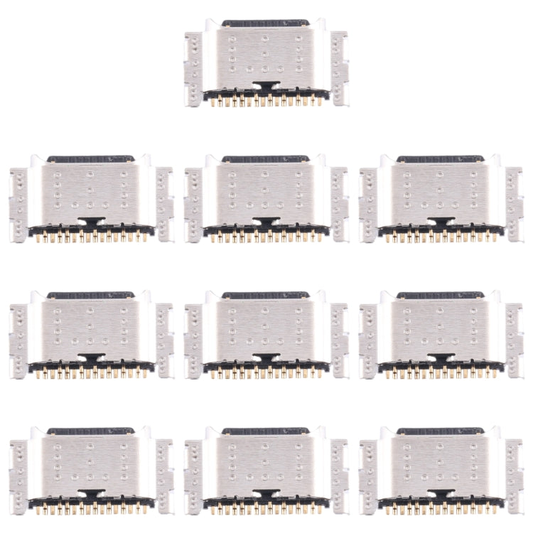 For OPPO A95 4G 10pcs Original Charging Port Connector - Single Tail Connector by buy2fix | Online Shopping UK | buy2fix