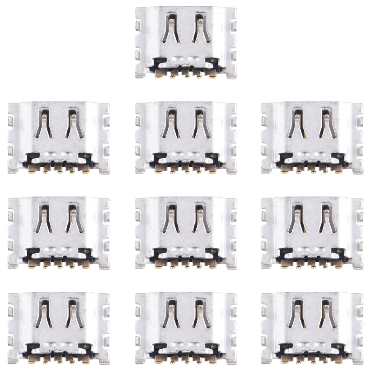 For Realme X3 Pro 10pcs Original Charging Port Connector - Single Tail Connector by buy2fix | Online Shopping UK | buy2fix