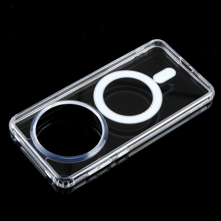 For Huawei Mate 60 Pro / Pro+ MagSafe Clear Acrylic PC +TPU Phone Case(Transparent) - Huawei Cases by buy2fix | Online Shopping UK | buy2fix
