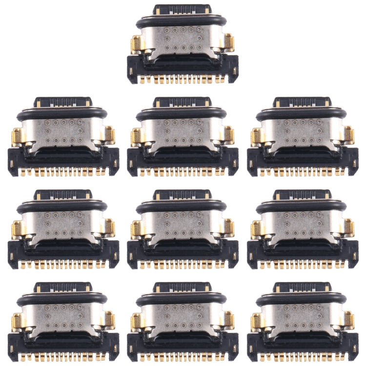 For vivo iQOO 5 10pcs Original Charging Port Connector - Single Tail Connector by buy2fix | Online Shopping UK | buy2fix