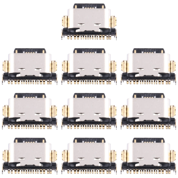 For vivo Y77e 10pcs Original Charging Port Connector - Single Tail Connector by buy2fix | Online Shopping UK | buy2fix