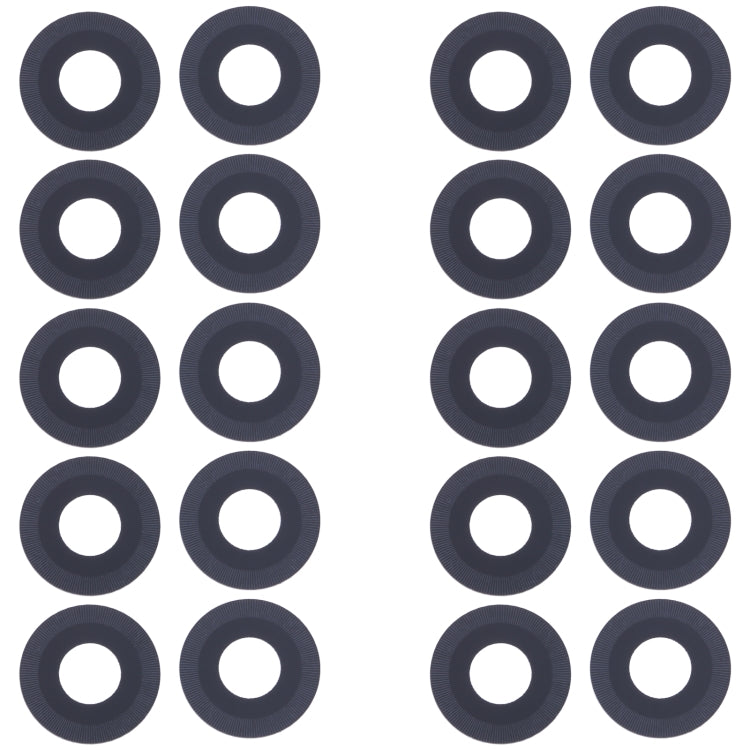For Infinix Smart 6 X6511B 10set Back Camera Lens - Camera Parts by buy2fix | Online Shopping UK | buy2fix