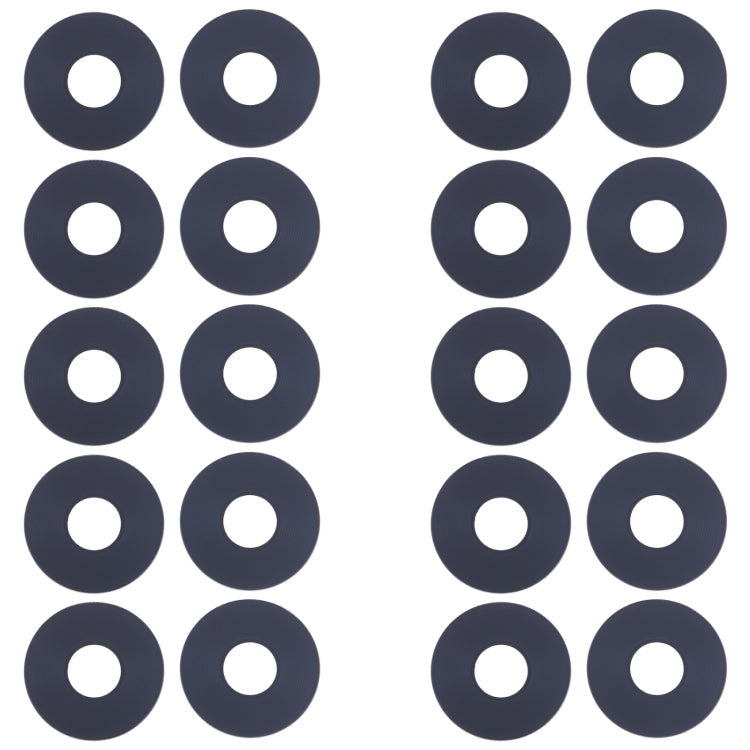 For Infinix Hot 12i X6819 10set Back Camera Lens - Camera Parts by buy2fix | Online Shopping UK | buy2fix