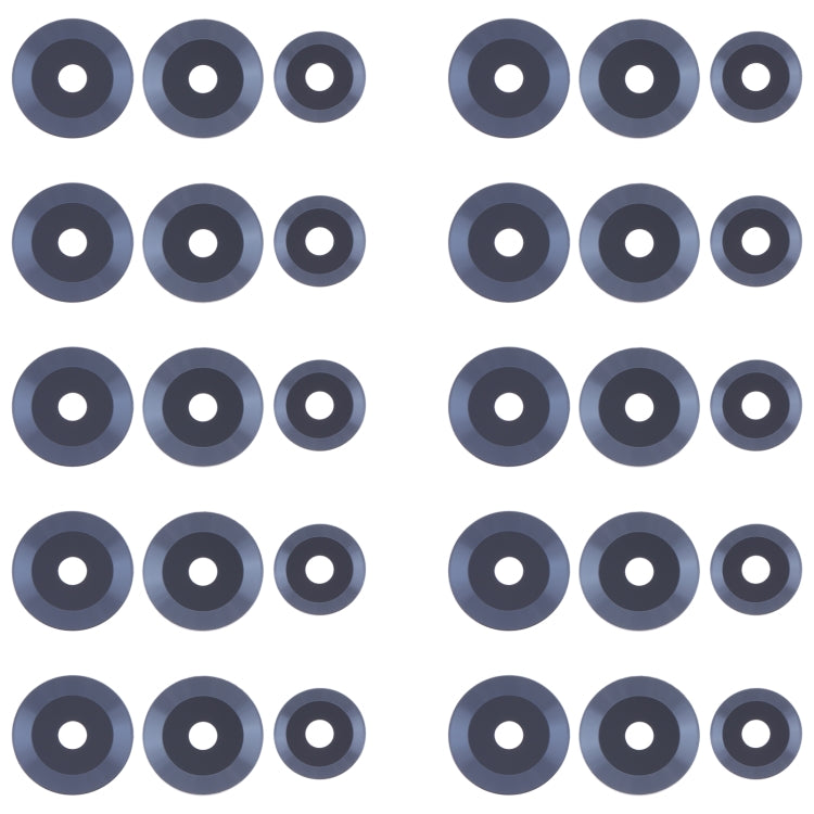 For Infinix Note 30 Pro X678B 10set Back Camera Lens - Camera Parts by buy2fix | Online Shopping UK | buy2fix