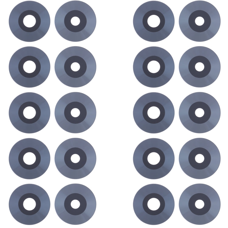 For Infinix Hot 30 Play NFC X6835 10set Back Camera Lens - Camera Parts by buy2fix | Online Shopping UK | buy2fix