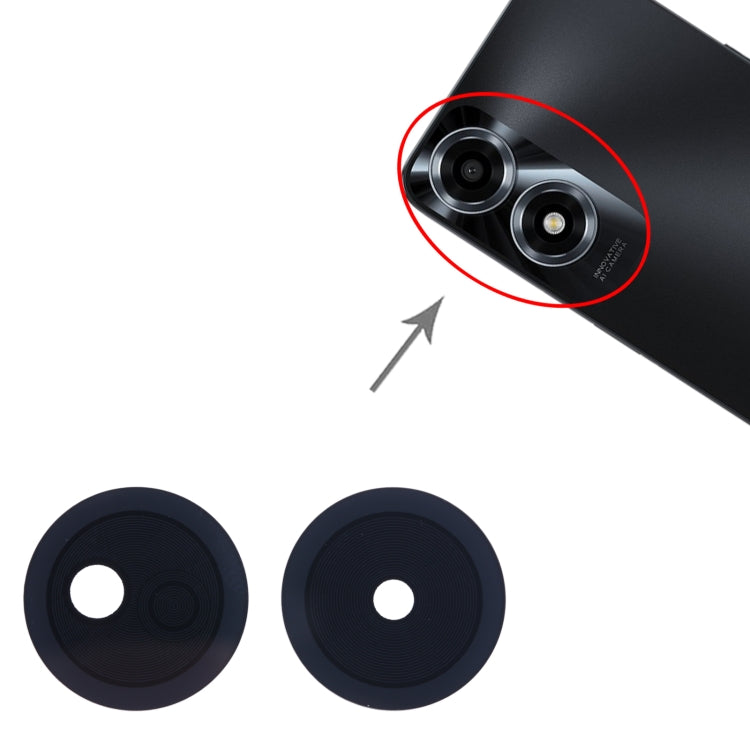 For OPPO A79 5G 10set Back Camera Lens - Camera Series by buy2fix | Online Shopping UK | buy2fix
