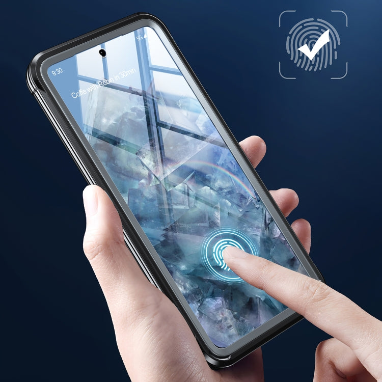 For Google Pixel 8 Pro Life Waterproof MagSafe Phone Case(Black) by buy2fix