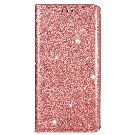 For Huawei P20 Pro Ultrathin Glitter Magnetic Horizontal Flip Leather Case with Holder & Card Slots(Rose Gold) by buy2fix
