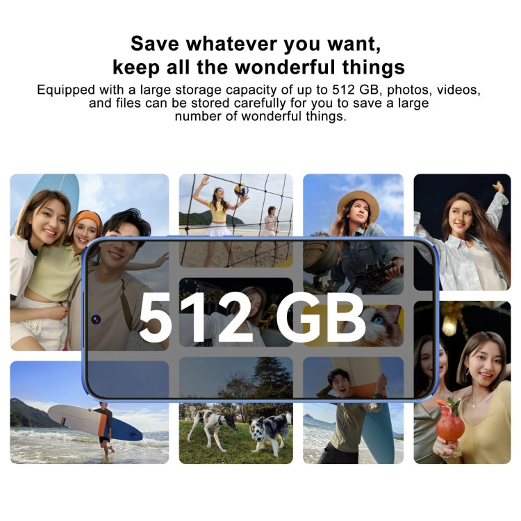 Huawei nova 12 Active, 8GB+256GB, Screen Fingerprint Identification, 6.7 inch HarmonyOS 4.0 Qualcomm Snapdragon 778G 4G Octa Core, Network: 4G, NFC, OTG, Not Support Google Play(White) by Huawei