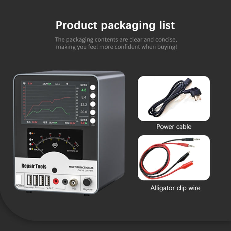 TBK 217 150W 30V 5A Curved DC Regulated Power Supply, EU Plug by TBK