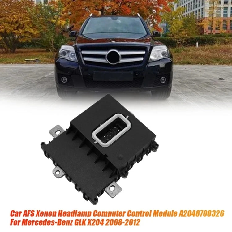 For Mercedes-Benz GLK X204 2008-2012 Car Headlight AFS Controller 6506111699C(Black) - Headlight Ballast by buy2fix | Online Shopping UK | buy2fix