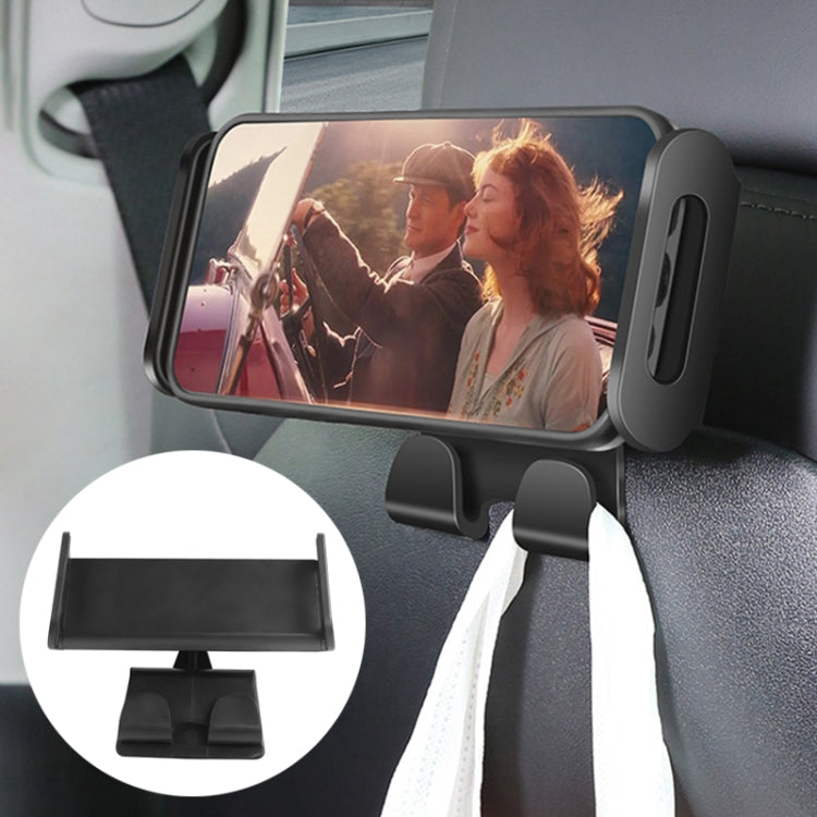 For Tesla Model 3 / Y Car Rear Seat Phone Tablet Holder, Style:Base + Phone Bracket - Special Car Holders by buy2fix | Online Shopping UK | buy2fix