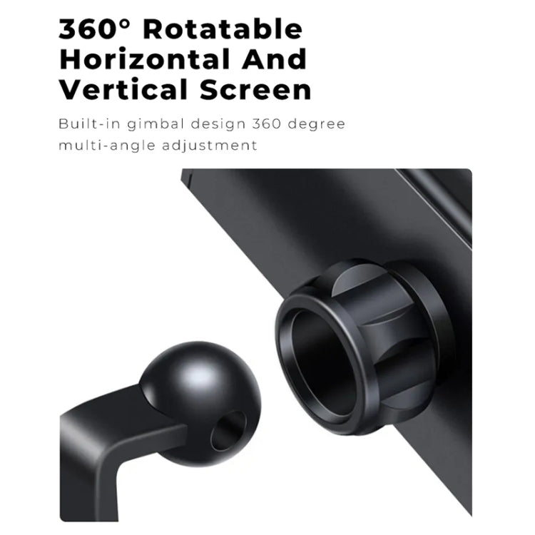 For Tesla Model 3 / Y Car Rear Seat Phone Tablet Holder, Style:Base + Phone Bracket - Special Car Holders by buy2fix | Online Shopping UK | buy2fix
