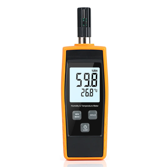 RZ852 Digital Temperature and Humidity Meter(Orange) - Thermostat & Thermometer by buy2fix | Online Shopping UK | buy2fix