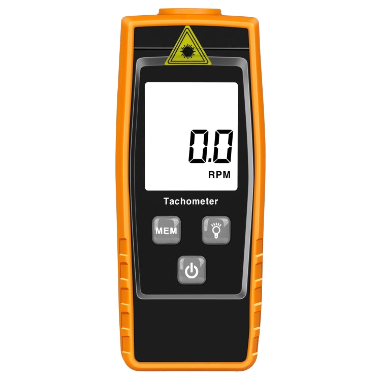 RZ835 Digital Tachometer, Range: 2.5-99999RPM(Orange) - Tachometers & Anemometer by buy2fix | Online Shopping UK | buy2fix