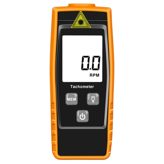 RZ835 Digital Tachometer, Range: 2.5-99999RPM(Orange) - Tachometers & Anemometer by buy2fix | Online Shopping UK | buy2fix