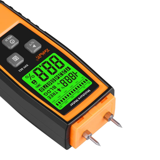 RZ862 Detachable Probe Wood Moisture Tester(Orange) - PH & Moisture Meter by buy2fix | Online Shopping UK | buy2fix
