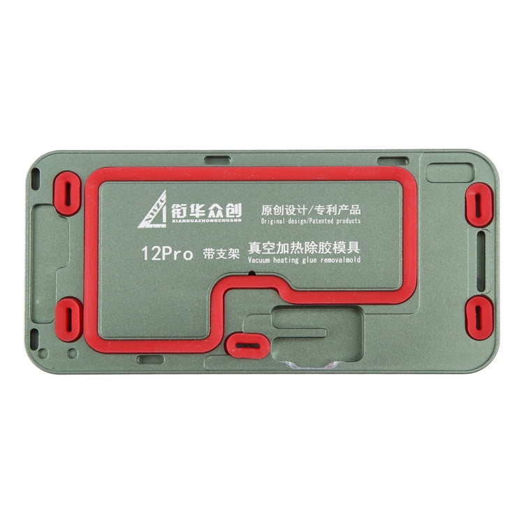 For iPhone 12 / 12 Pro LCD Screen Frame Vacuum Heating Glue Removal Mold with Holder - Mould by buy2fix | Online Shopping UK | buy2fix