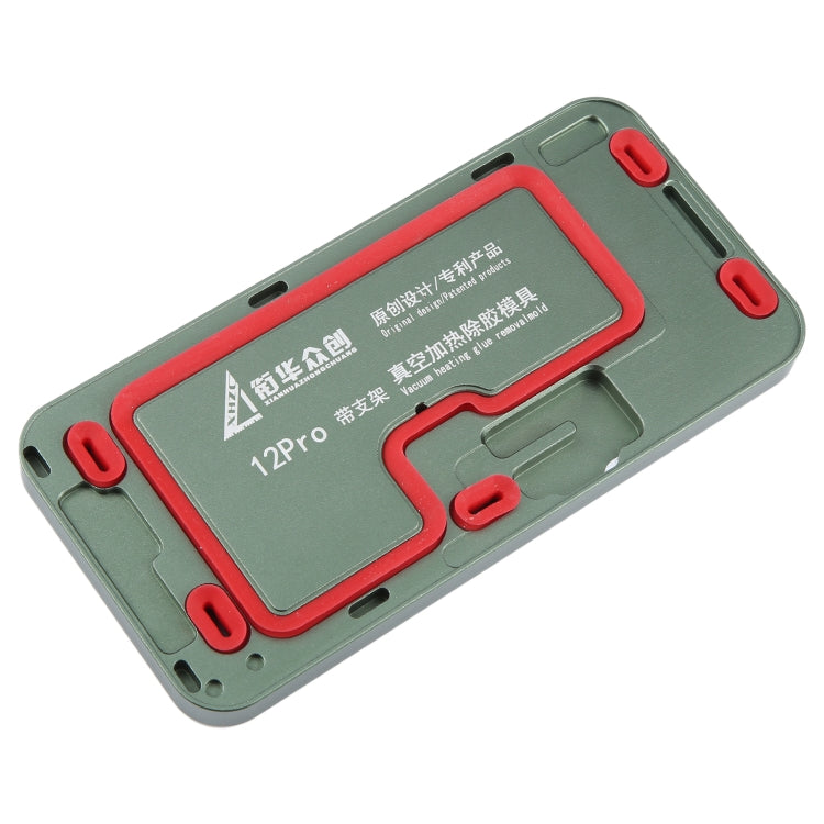 For iPhone 12 / 12 Pro LCD Screen Frame Vacuum Heating Glue Removal Mold with Holder - Mould by buy2fix | Online Shopping UK | buy2fix