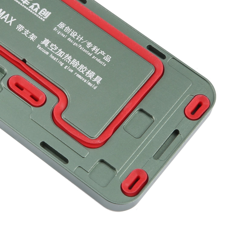 For iPhone 12 Pro Max LCD Screen Frame Vacuum Heating Glue Removal Mold with Holder by buy2fix