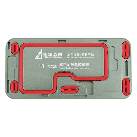 For iPhone 13 LCD Screen Frame Vacuum Heating Glue Removal Mold with Holder by buy2fix