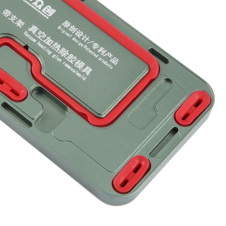 For iPhone 13 LCD Screen Frame Vacuum Heating Glue Removal Mold with Holder by buy2fix